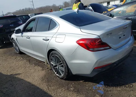 2019 Genesis G70 2.0T Advanced from USA, damaged, VIN KMTG34LA5KU026611